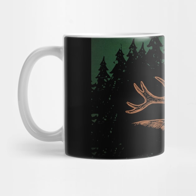 Forest Elk by LylaLace Studio